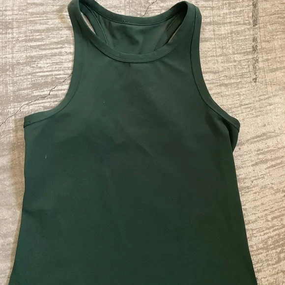 Lululemon Align Waist Length Tank Top 8 Legacy Green - Picture 3 of 4